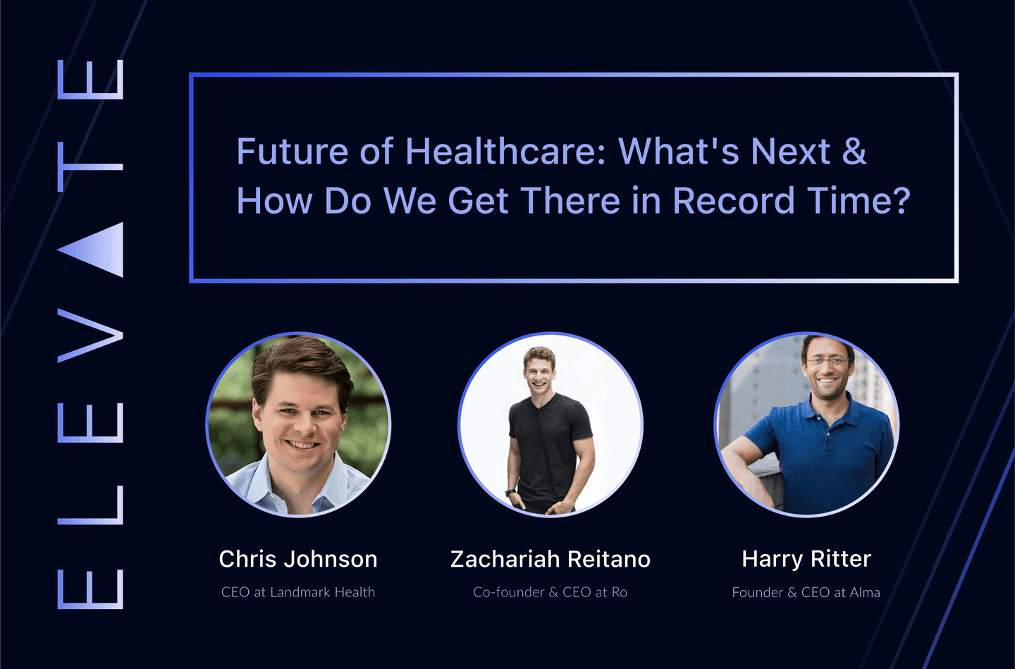 Future of healthcare: What's next & how do we get there in record time